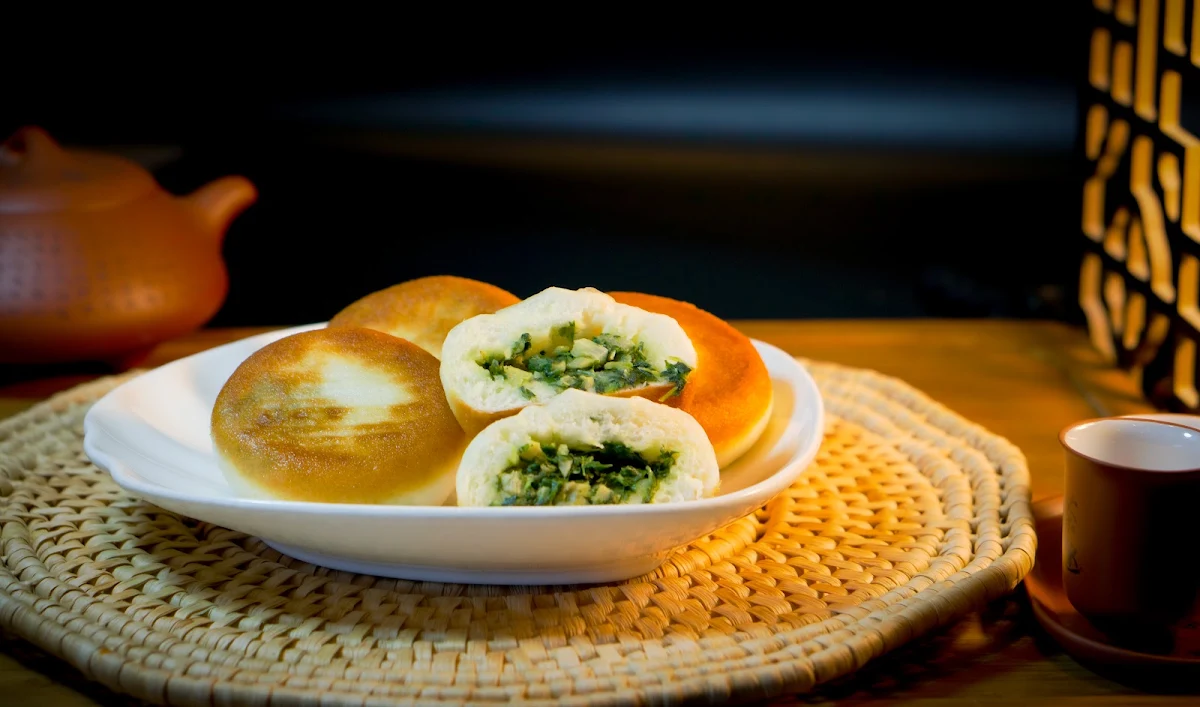 生煎包 6个 soup pan fried buns